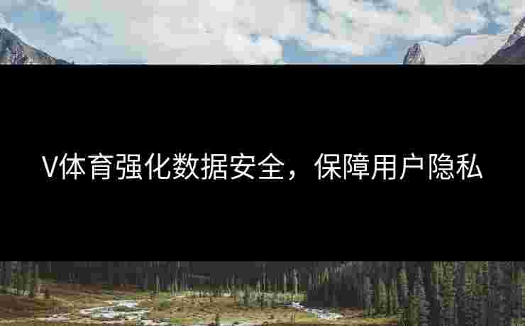 V体育强化数据安全，保障用户隐私