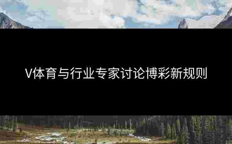 V体育与行业专家讨论博彩新规则